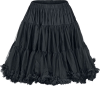 Banned - Walkabout Petticoat - Medium-lengte rok - Vrouwen - zwart