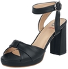 Banned Retro - Escapism Cameron Sandals - Hoge Hakken - Vrouwen - zwart