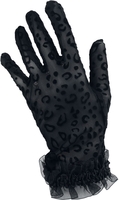 Banned Retro - Sigil Glowes - Handschoenen - Vrouwen - zwart