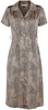 Banned Retro - Wild Instinct Dress - Medium-lengte jurk - Vrouwen - bruin