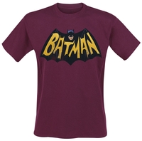 Batman - ´66 Logo - T-shirt - Mannen - rood