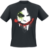 Batman - Arkham City Halloween Joker Face - T-shirt - Mannen - zwart