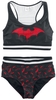 Batman - Bat-Logo - Bikini Set - Vrouwen - zwart rood