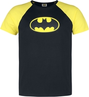 Batman - Batman - Logo - T-shirt - Mannen - zwart geel