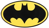 Batman - Batman Logo Magneet - Koelkastmagneet - Unisex - zwart geel