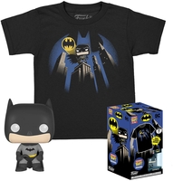 Batman - Batman Pocket Pop! & Tee - Funko Pop! - Mannen - multicolor