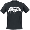 Batman - Batman v Superman - Beaten - T-shirt - Mannen - zwart