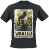 Batman - Batman v Superman - Wanted - T-shirt - Mannen - zwart