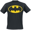 Batman - Classic Logo - T-shirt - Mannen - zwart