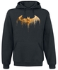 Batman - Drip Logo - Trui met capuchon - Mannen - zwart