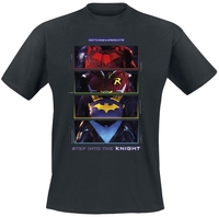 Batman - Gotham Knights - Step Into The Knight - T-shirt - Mannen - zwart