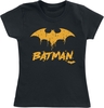 Batman - Kids - Bat Drip - T-shirt - Vrouwen - zwart