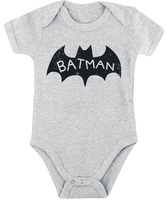 Batman - Kids - Batman - Body - Unisex - grijs gemêleerd