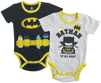 Batman - Kids - Up All Night - Body - Unisex - zwart grijs