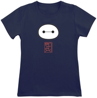 Baymax (Disney Classics) - Kids - Icon - T-shirt - Vrouwen - blauw