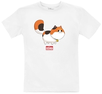 Baymax (Disney Classics) - Kids - Kitten Pose - T-shirt - Vrouwen - wit