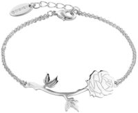 Beauty and the Beast - Disney by Couture Kingdom - Rose - Armband - Vrouwen - zilverkleurig