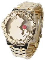 Beauty and the Beast - Golden Belle - Polshorloges - Vrouwen - goudkleurig
