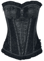 Bedroom Stories - Crest - Corsage - Vrouwen - zwart
