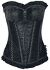 Bedroom Stories - Crest - Corsage - Vrouwen - zwart