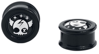 Black Blood by Gothicana - Phat Kandi X Black Blood by Gothicana - Ear Plug - Unisex - zwart