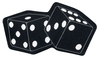 Black Dice - - Patch - Unisex - multicolor