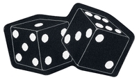 Black Dice - - Patch - Unisex - multicolor