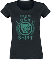 Black Panther - Lucky Panther - T-shirt - Vrouwen - zwart