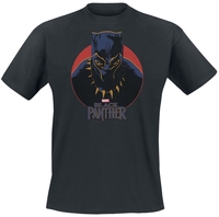 Black Panther - Retro - T-shirt - Mannen - zwart