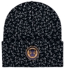 Black Panther - Wakanda Forever - Patch - Beanie - Mannen - zwart