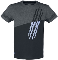 Black Panther - Wakanda Forever - T-shirt - Mannen - zwart grijs