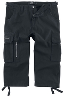 Black Premium by EMP - 3/4 Army Vintage Shorts - Korte broek - Mannen - zwart