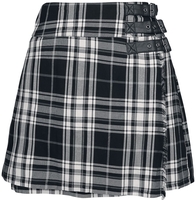 Black Premium by EMP - All Or Nothing - Korte rok - Vrouwen - zwart grijs