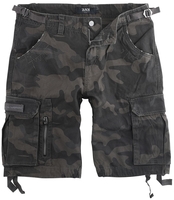 Black Premium by EMP - Army Vintage Shorts - Korte broek - Mannen - dark camo