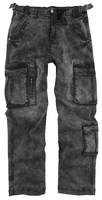 Black Premium by EMP - Army Vintage Trousers - dunkelgraue Cargohose mit Waschung - Cargobroeken - Mannen - donkergrijs