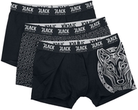 Black Premium by EMP - Dreierpack Boxershorts - Boxers - Mannen - zwart