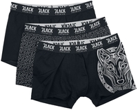 Black Premium by EMP - Dreierpack Boxershorts - Boxers - Mannen - zwart