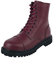 Black Premium by EMP - Dunkelrote Schnürboots - Laars - Unisex - donkerrood