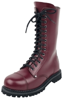 Black Premium by EMP - Dunkelrote Schnürboots - Laars - Unisex - donkerrood