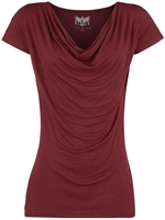 Black Premium by EMP - Emma - T-shirt - Vrouwen - bordeaux