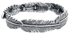 Black Premium by EMP - Feathers - Armband - Vrouwen - zilverkleurig