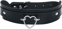 Black Premium by EMP - Heart Choker - Choker - Vrouwen - zwart