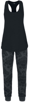 Black Premium by EMP - Home Wear Set - Pyjama - Vrouwen - donkergrijs