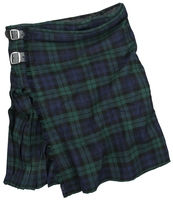 Black Premium by EMP - Kilt - Medium-lengte rok - Mannen - groen blauw