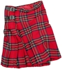 Black Premium by EMP - Kilt - Medium-lengte rok - Mannen - rood