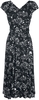 Black Premium by EMP - Multi-Way-Dress mit Skull & Roses Print - Medium-lengte jurk - Vrouwen - zwart