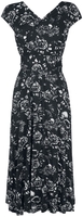 Black Premium by EMP - Multi-Way-Dress mit Skull & Roses Print - Medium-lengte jurk - Vrouwen - zwart