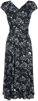 Black Premium by EMP - Multi-Way-Dress mit Skull & Roses Print - Medium-lengte jurk - Vrouwen - zwart
