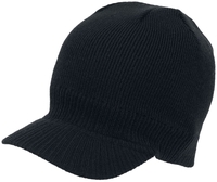Black Premium by EMP - Muts met klep - Beanie - Mannen - zwart
