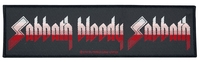 Black Sabbath - Sabbath bloody sabbath - Patch - Unisex - zwart wit rood